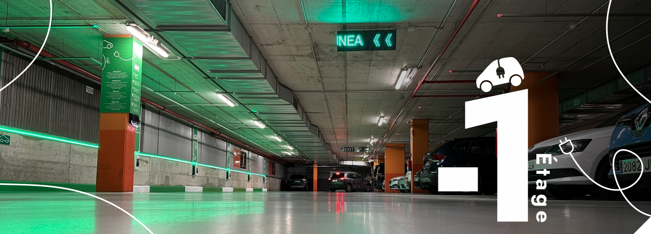Zone de charge<br>Véhicules Électriques